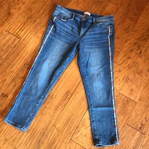 Loft Light Crop Jeans Size 8 Women’s